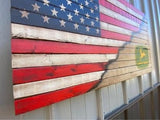 American John Deere Flag - American Flag Signs