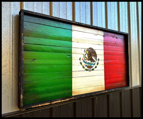 New Lot of 6X9 6X9 Mexico Mexican Stick Flag Wood Staff (Sewn Edges New Lot of 6X9 6X9 Mexico Mexican Stick Flag Wood Staff (Sewn Edges