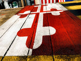 Oversized Maryland State Flag - Giant Wood Flags - American Flag Signs