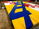 Oversized Maryland State Flag - Giant Wood Flags - American Flag Signs