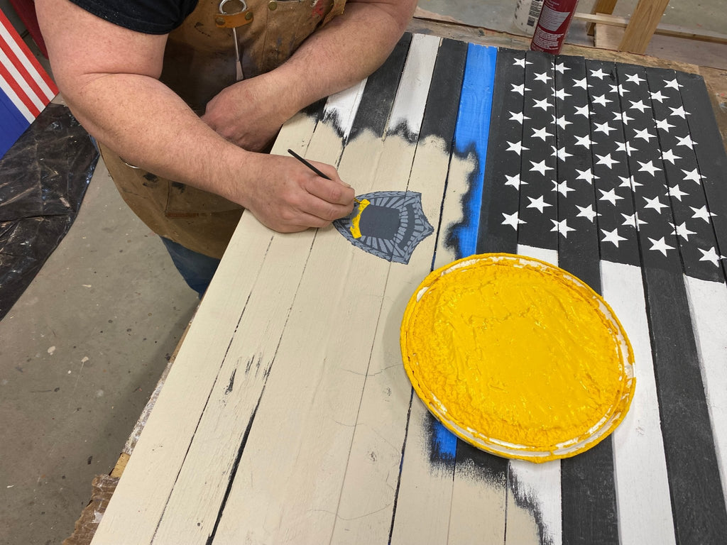 American Flag Signs Works With You To Customize Your Wood Flag Designs
