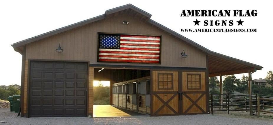 Memorial Day is Perfect Time for Our Rustic Flags