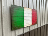 Italian Flag - Wood Italy Flag