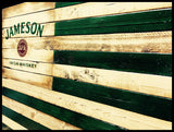 Jameson Irish Whiskey Rustic Flag - American Flag Signs