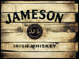 Jameson Irish Whiskey Rustic Flag - American Flag Signs