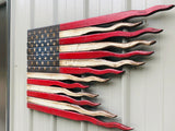 36" American Battle Flag - American Flag Signs