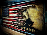 48” American Iwo Jima Flag - American Flag Signs