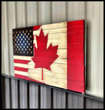 American Canadian Flag - American Flag Signs