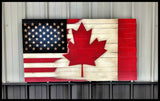 American Canadian Flag - American Flag Signs