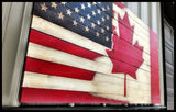 American Canadian Flag - American Flag Signs