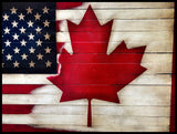 American Canadian Flag - American Flag Signs