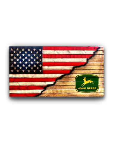 American John Deere Flag - American Flag Signs