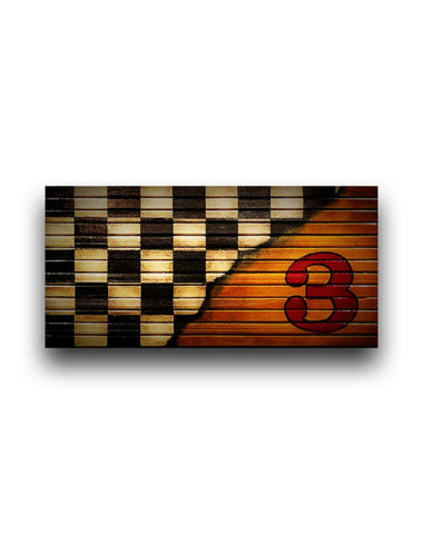 Custom Checkered Racing Flag - American Flag Signs