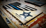 Customized Law Enforcement Flag - American Flag Signs