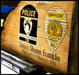 Customized Law Enforcement Flag - American Flag Signs