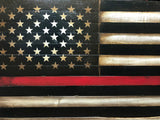 Firefighters Flag - Red Line Flag - American Flag Signs
