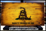 Gadsden Flag - Don’t Tread On Me - American Flag Signs