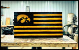 Iowa Hawkeyes Alumni Flag - American Flag Signs