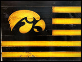 Iowa Hawkeyes Alumni Flag - American Flag Signs
