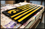 Iowa Hawkeyes Alumni Flag - American Flag Signs