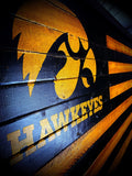 Iowa Hawkeyes Alumni Flag - American Flag Signs