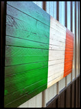 Irish Flag - Wood Irish Flag - American Flag Signs