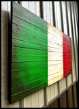 Italian Flag - Wood Italy Flag - American Flag Signs