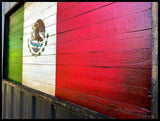 Mexico Flag - Wood Mexican Flag - American Flag Signs