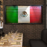 Mexico Flag - Wood Mexican Flag - American Flag Signs