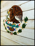 Mexico Flag - Wood Mexican Flag - American Flag Signs