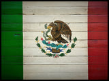 Mexico Flag - Wood Mexican Flag - American Flag Signs