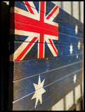 Oversized Australian Flag - Giant Wood Flag - American Flag Signs