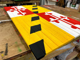 Oversized Maryland State Flag - Giant Wood Flags - American Flag Signs