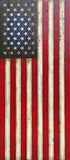 Oversized Vertical American Flag - Giant Wood Flags - American Flag Signs