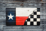 Texas Racing Flag - American Flag Signs